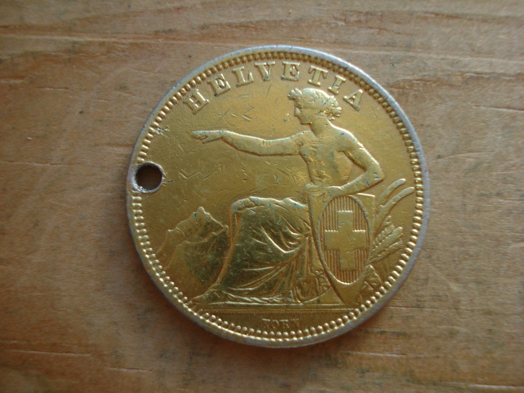 Tutti le monete: (S) 1 Franken 1860 – Usato da Erlach venduto da Net-Coins 1