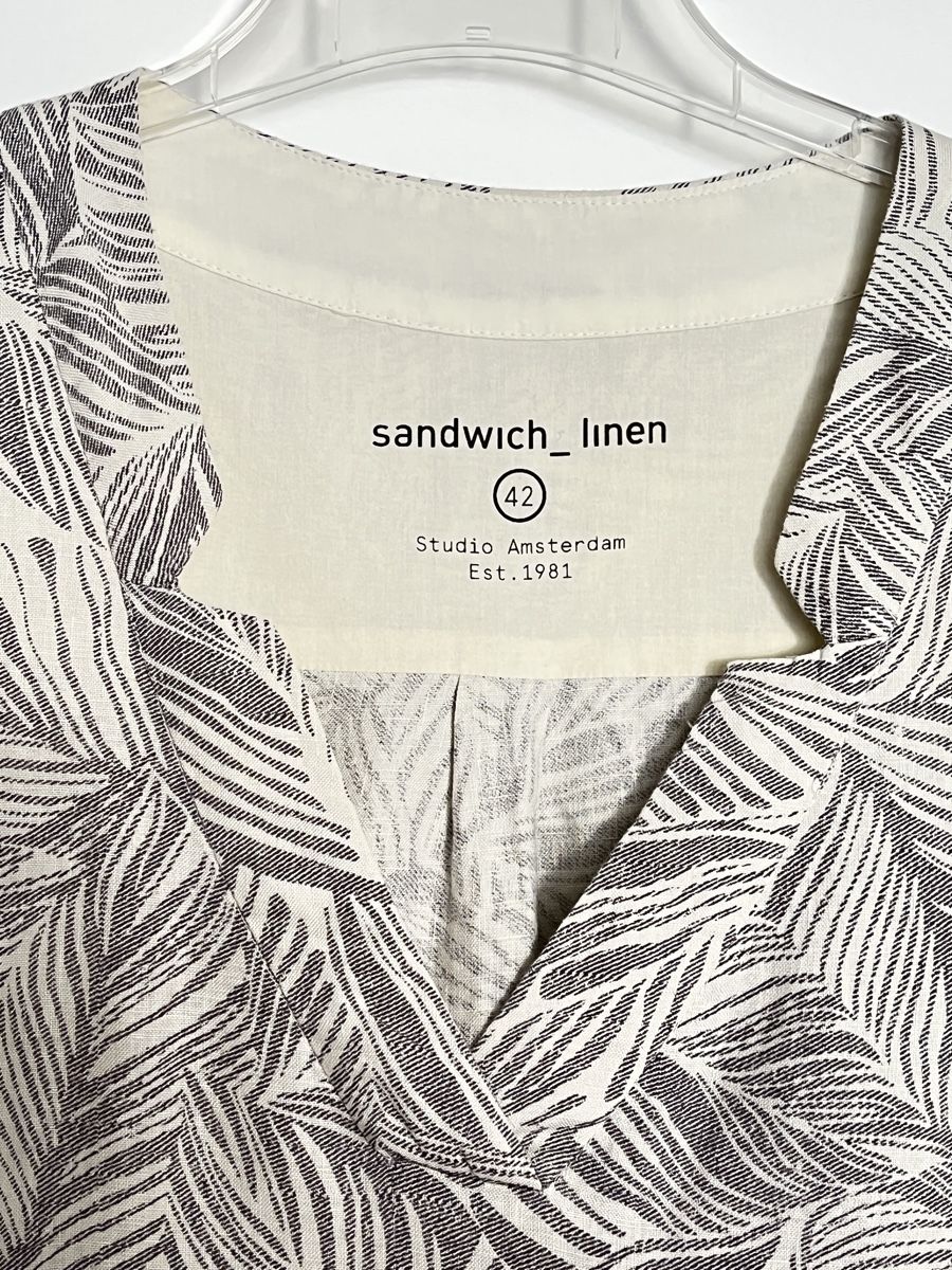 Vestiti: Leinenkleid Sandwich - Gr. 42 – Nuovo (secondo la descrizione) da Weesen venduto da Engadinerin 1