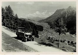 AUTO-POST-ROUTE Schuls-Tarasp Val Sinestra GR ca 1930!