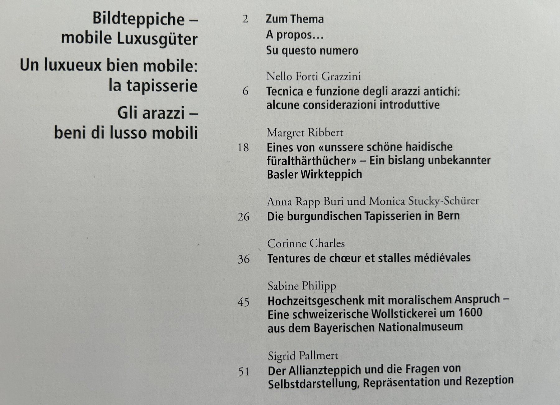 Libri: BILDTEPPICHE in der Schweiz – Usato da Zürich venduto da Domus09 1