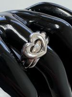 Piaget Herzring 750 Weissgold Diamant Gr. 58