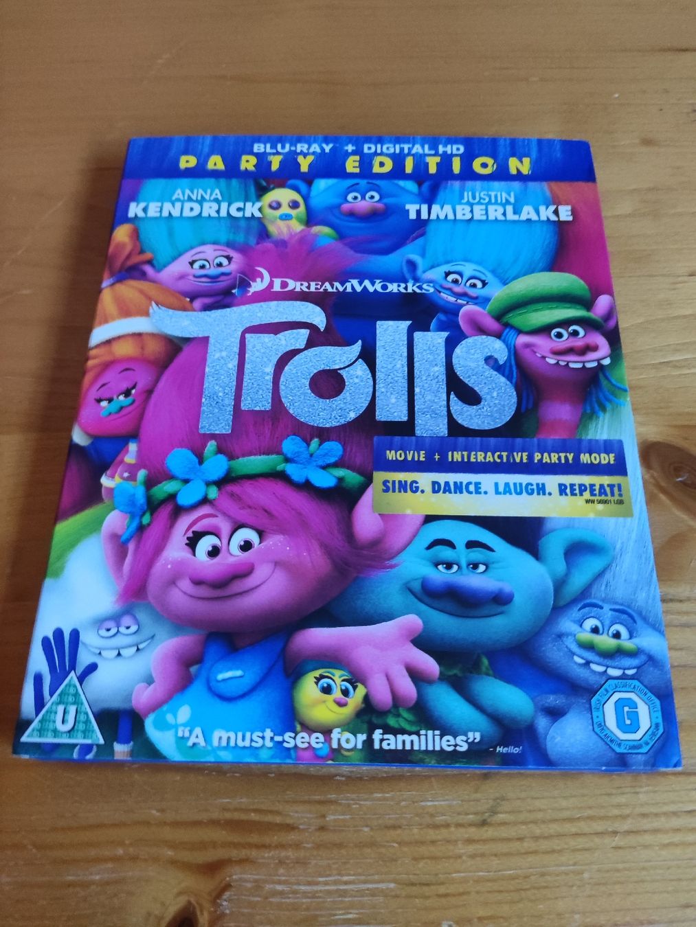 Tutti i DVDs: Trolls - Blu-ray (Party Edition) – Usato da Oberembrach venduto da giu_7ksd