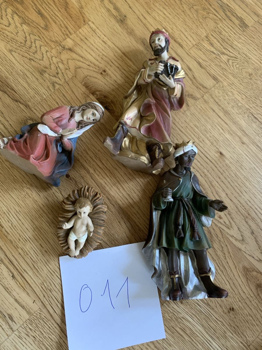 Figuren: 4 tlg. Krippenfiguren – Gebraucht aus Flawil von Naphtali