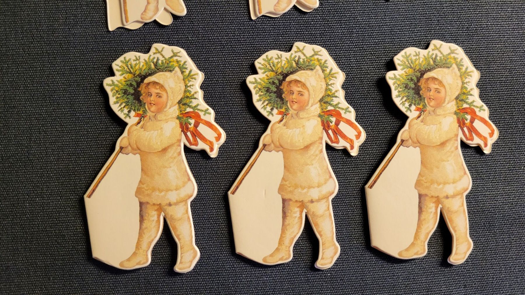 Karten: Weihnachts-Kärtli SNOW CHILDREN – Neu und originalverpackt aus Basel von spinne02 4
