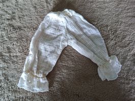 Altes, Vintage Höschen mit Spitze für Puppen, aus Baumwolle