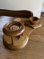 Wooden desk organizer