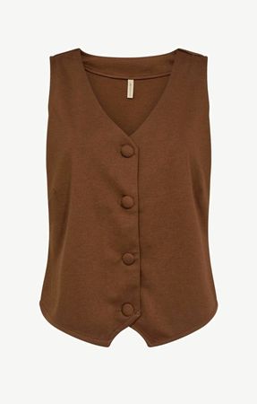 Strickweste braun, Gr. S,  Soyaconcept