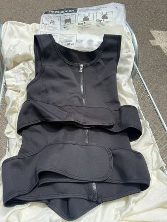 Shapewear-Saunaweste für Damen, Größe XXXL - NEU