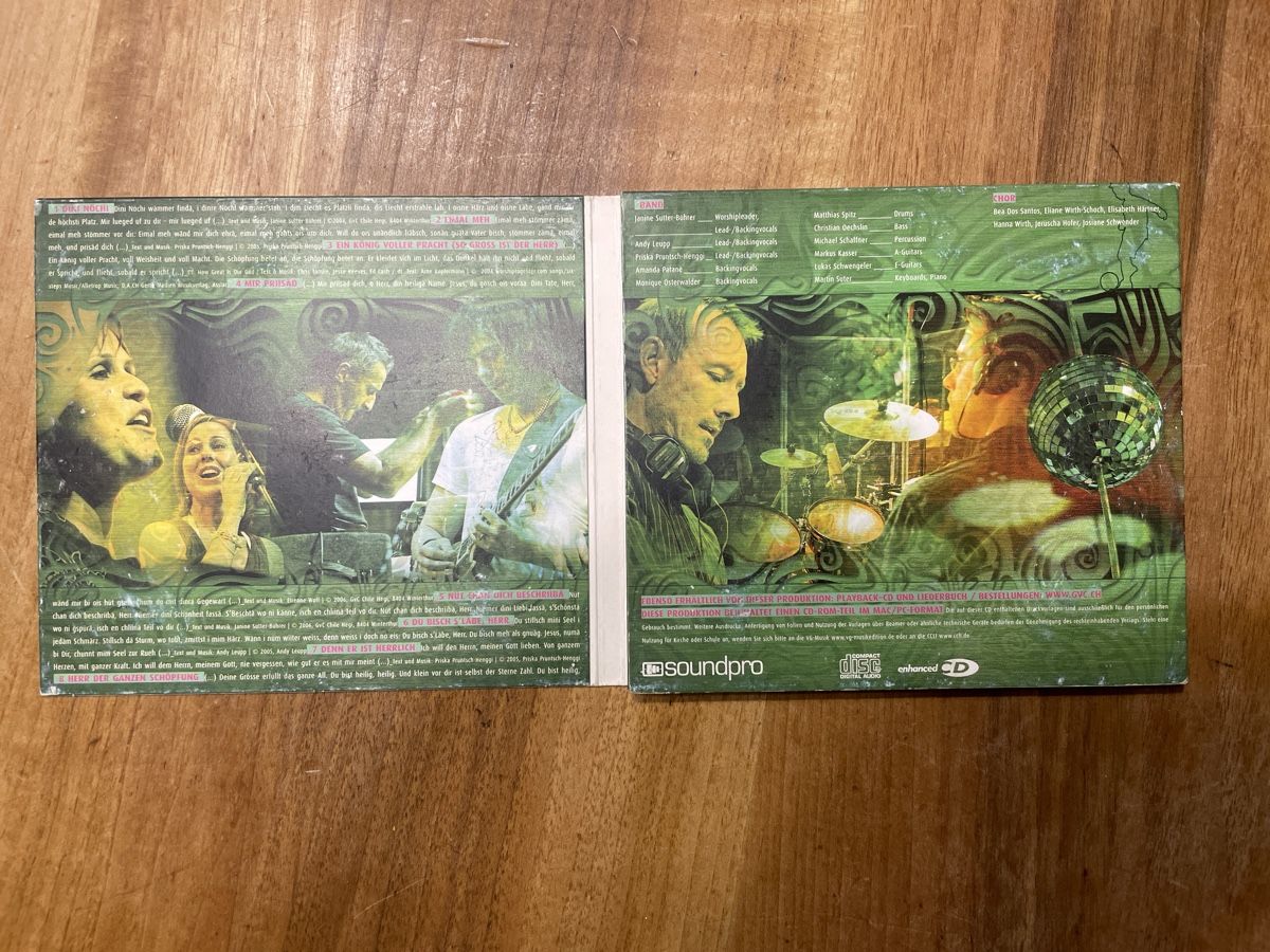 CD: Worship CD GVC Chile Hegi – Usato da Therwil venduto da rubininio 3