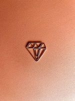 Diamantförmige Büroklammern - 20 Stück