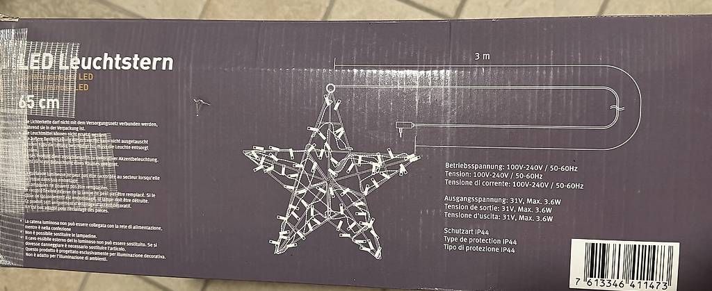 Tutte le decorazioni: Led Leuchtstern – Usato da Meilen venduto da ManuelaWy 1