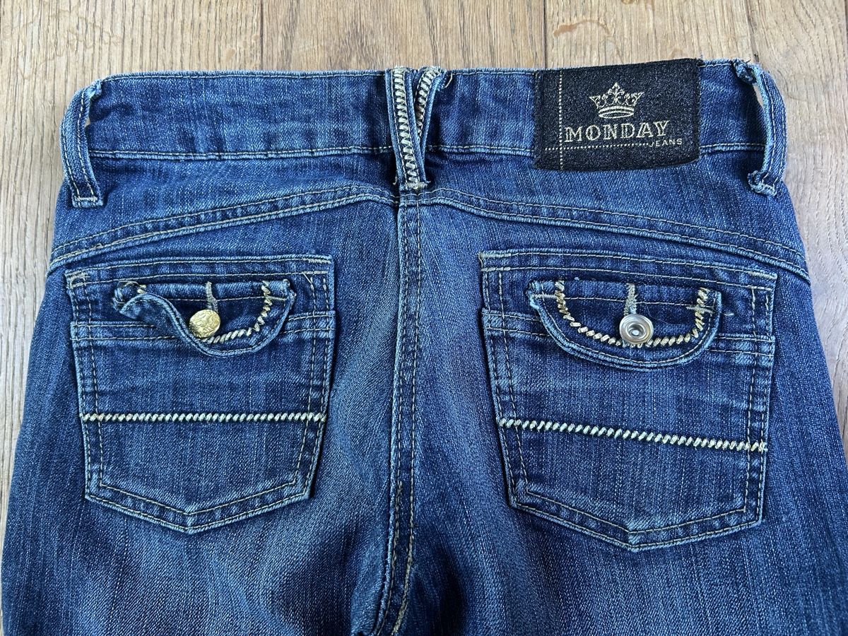 Jeans: Monday Jeans, Schlaghose, Gr.34 Y2K Style – Usato da Frauenfeld venduto da jae_vs6j 1
