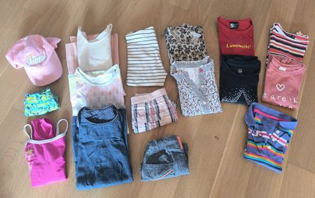 Sommer Mädchen Kleider-Paket, Gr. 92 (16 Teile)