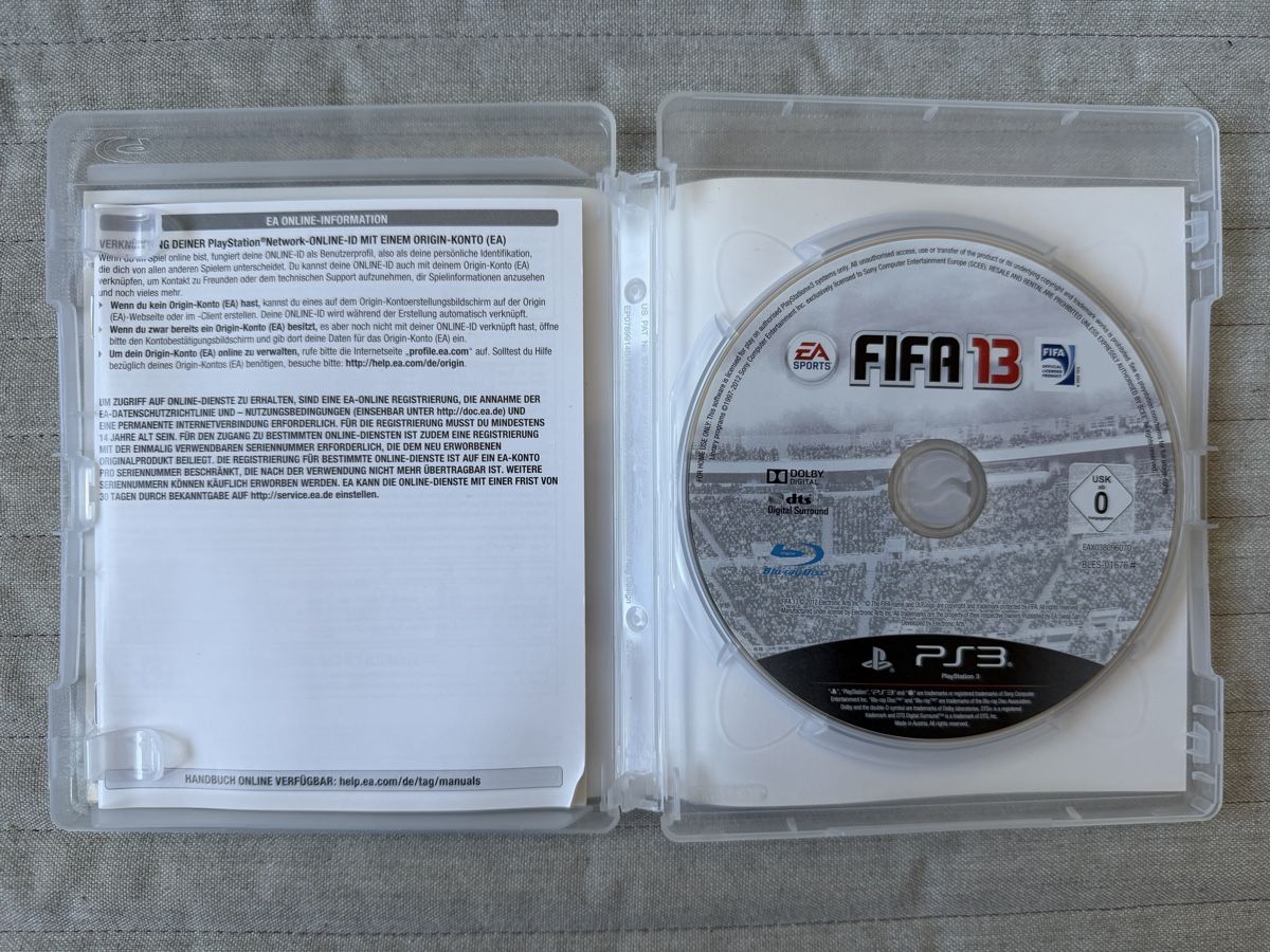Sony Giochi: FIFA 13 für PS3 – Usato da Thunstetten venduto da Virus_33 1