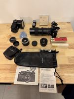 Canon EF Set mit Tokina Objektiven, Blitz, Zubehör & Anl.