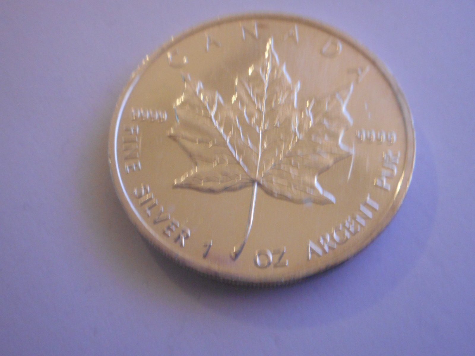 Tutti le monete: 1991 Silberunze Canada Maple Leaf – Nuovo (secondo la descrizione) da Kriegstetten venduto da pizlad2010 1