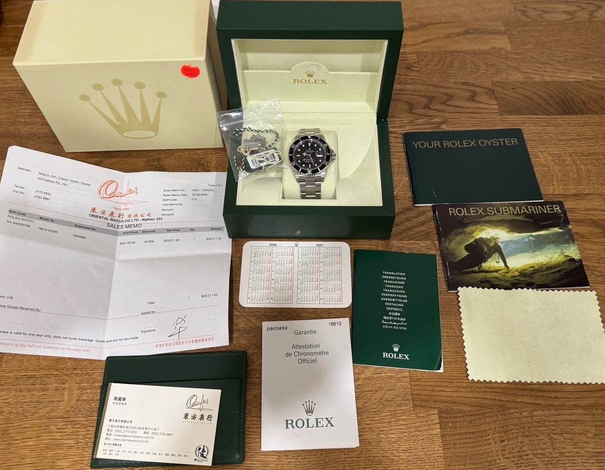 Rolex Orologi: Rolex Submariner Date réf. 16610 Full set 2006 – Usato da La Corbaz venduto da ts5_567x 9