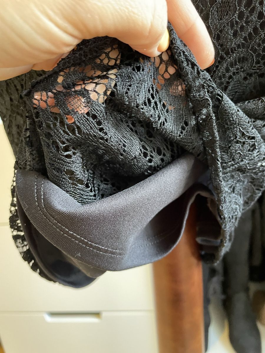Vestiti: Black lace dress - size 36 – Usato da Fischbach-Göslikon venduto da Vera2109 3
