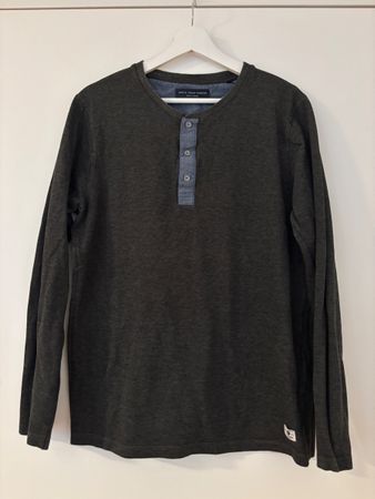 Jack & Jones Premium Langarmshirt Herren Gr. L–100%Baumwolle