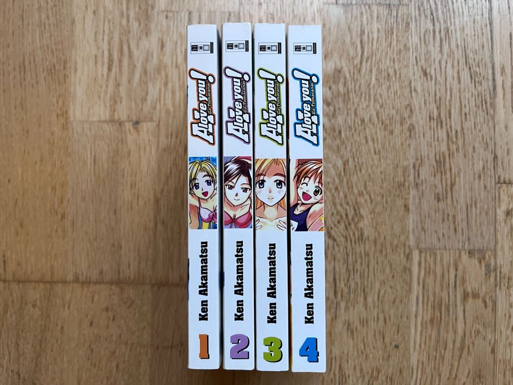 Fumetti: A.I. Love you Ga Tomaranai/Bände 01-03/ Ken Akamatsu – Usato da Bern venduto da hari_d 3