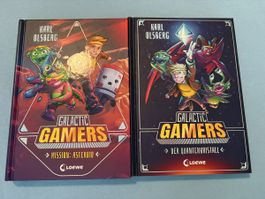 2 Bücher Galactic Gamers von Karl Olsberg sehr gut