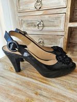 ❤️Wunderschöne Lackleder Sandalen wie neu❤️UNISA❤️ NP165