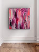 Originales abstraktes Bild 90x90cm