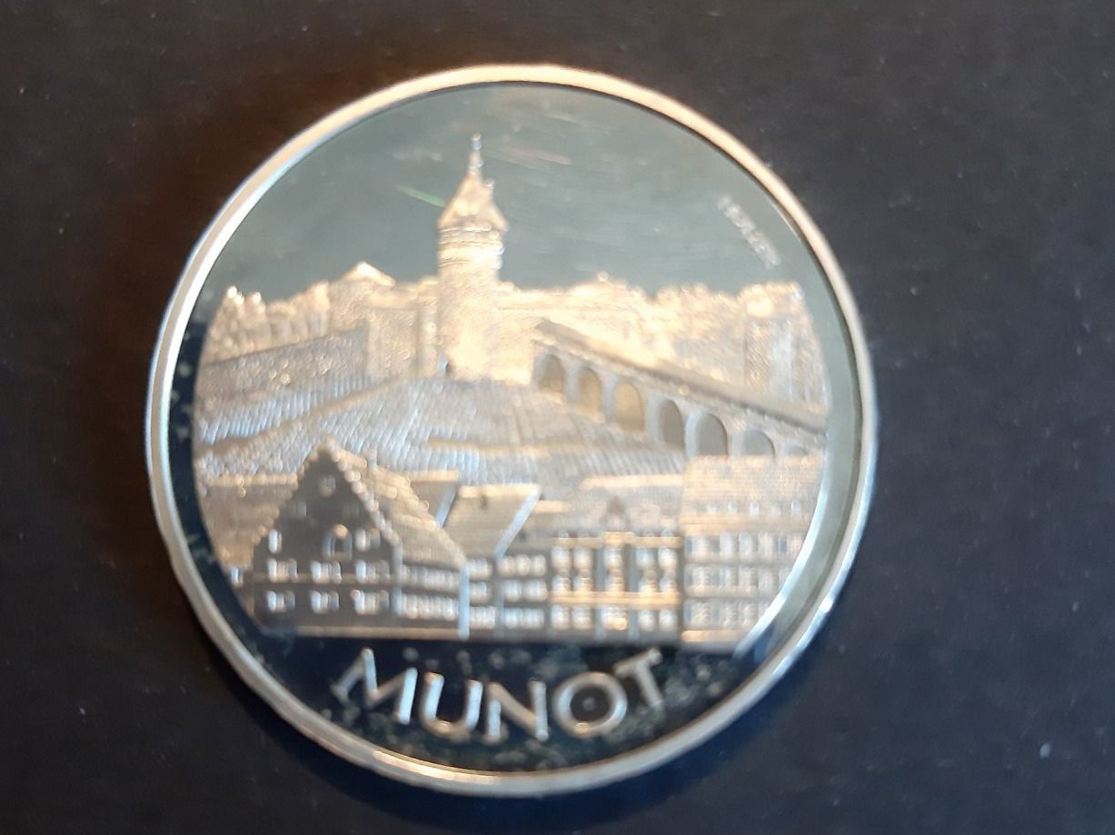 Toutes les monnaies: 20 Fr. Silber 2007 Munot  >>PROBE>> – Défectueux à Spreitenbach par Hase_55