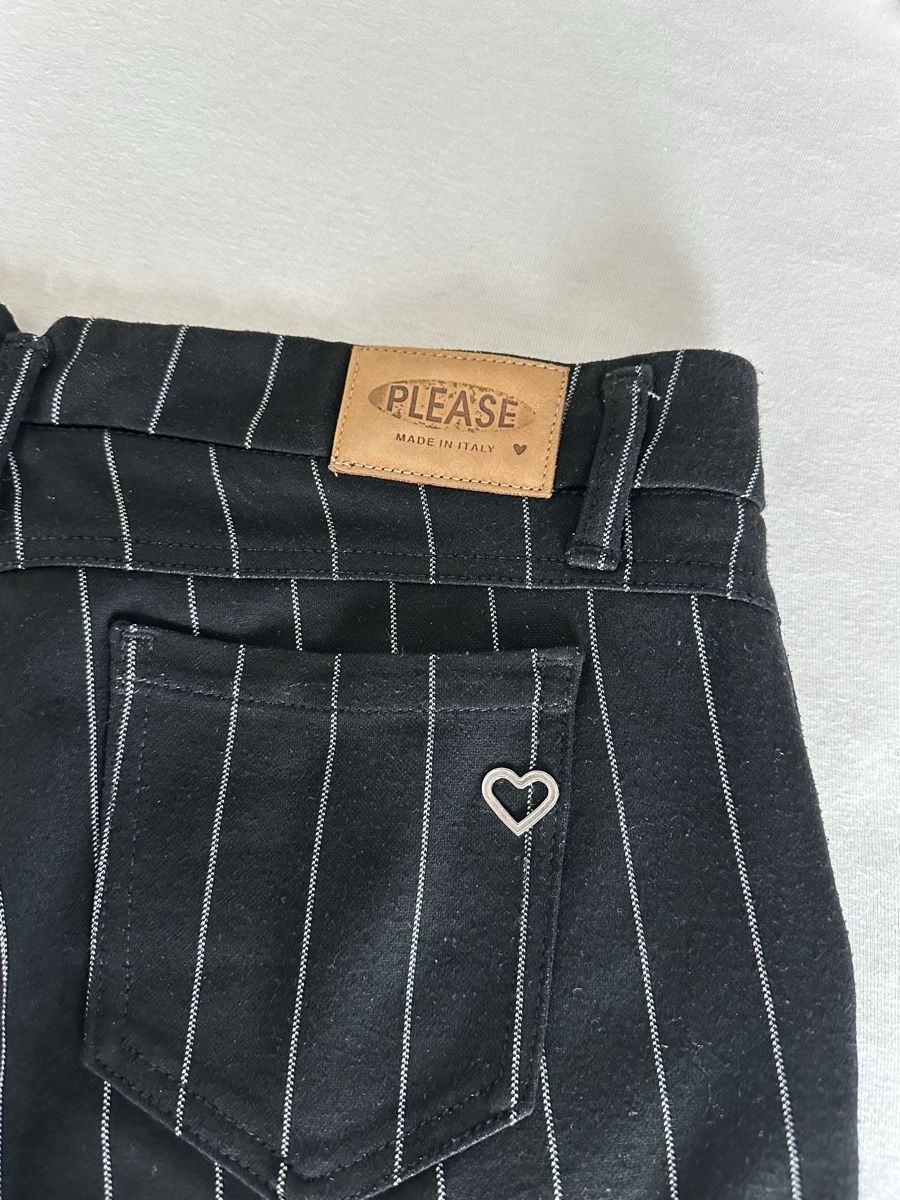 Please Jeans Hosen: Please Stoffhose mit Nadelstreifen - M – Gebraucht aus Arbon von lua_sl9k 2