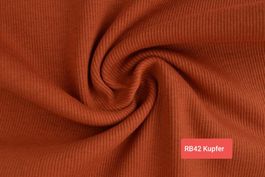 Rib Bündchen Kupfer