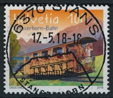 2018 - Stanserhorn Bahn - Ersttag Voll Stempel ET