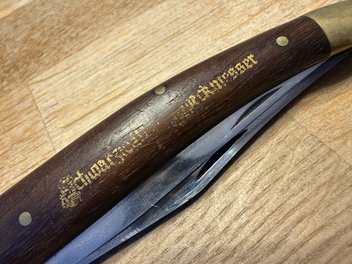 Coltelli tascabile: Altes grosses Taschenmesser Fischmesser – Usato da Goldach venduto da Messerguru 1