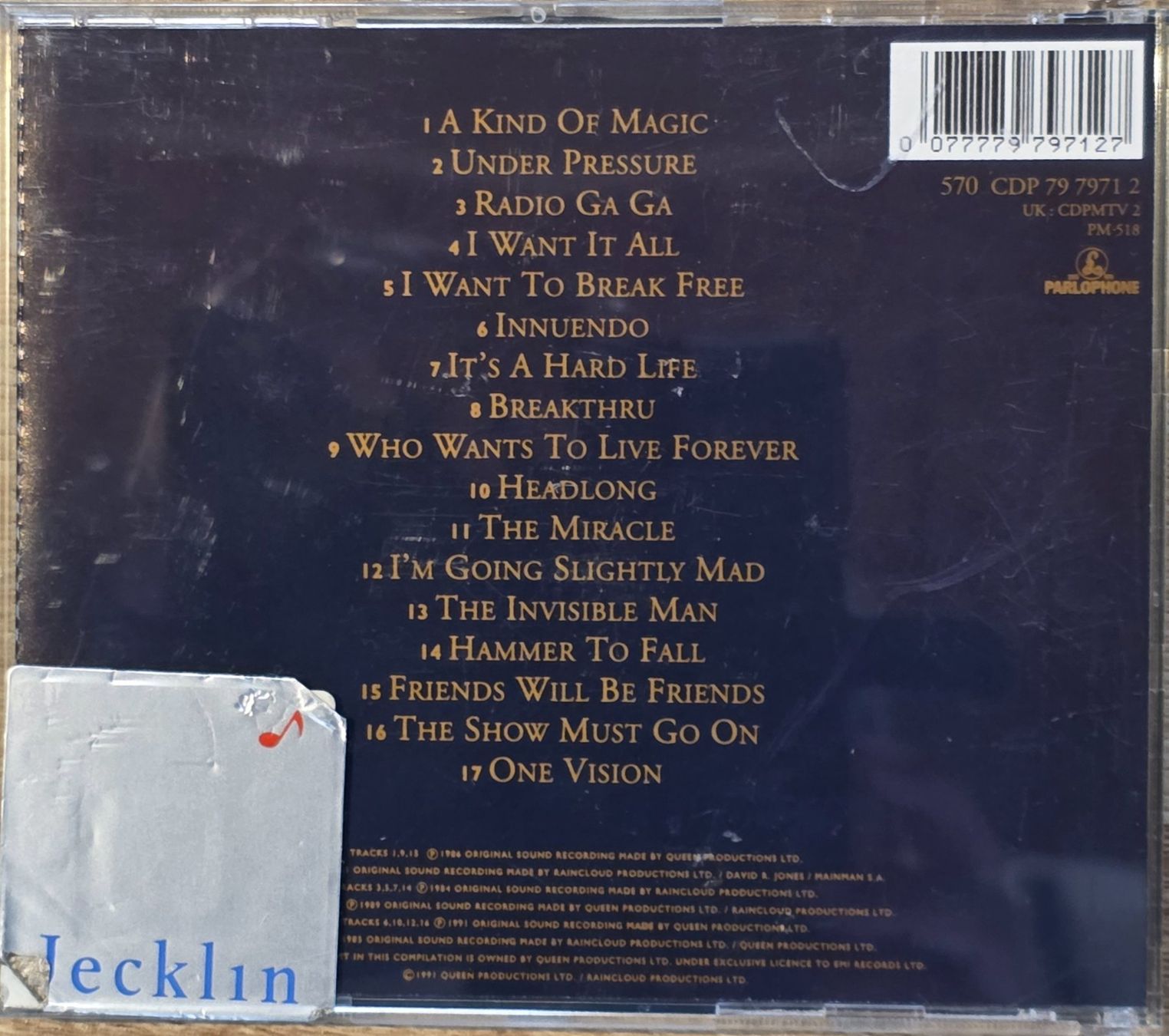 CD: QUEEN Greatest Hits – Usato da Rohrbach venduto da lod_m58r 2