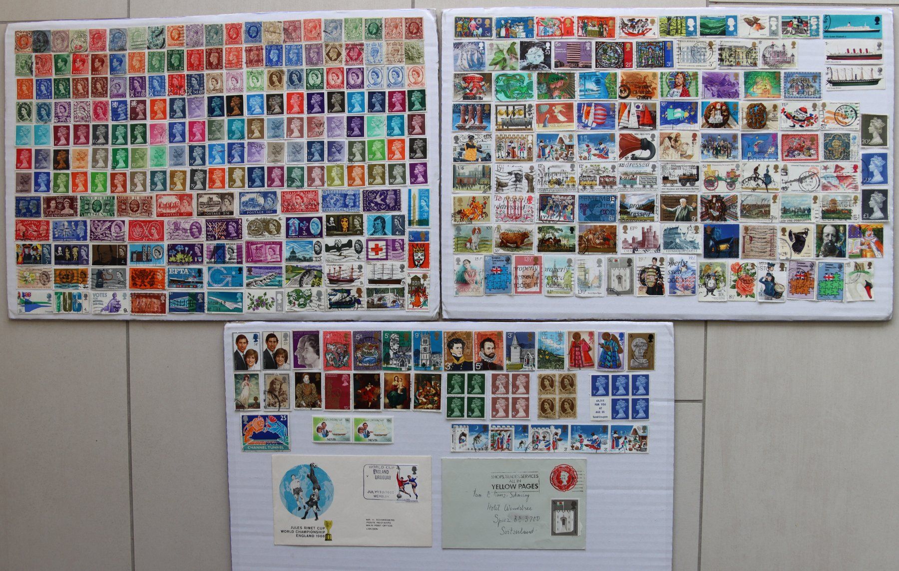 Alle Briefmarken: Briefmarken England – Gebraucht aus Oberentfelden von lakipul