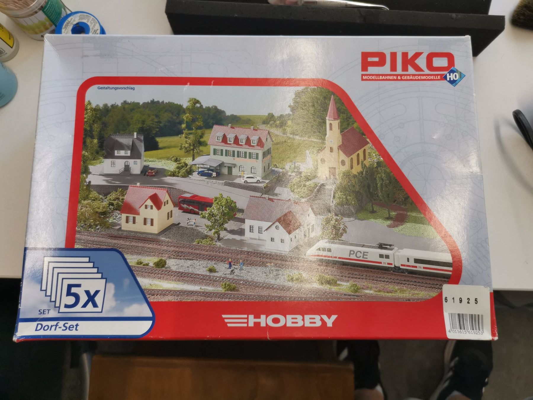 Piko Modellini di ferrovie: Piko 61925 - Dorf-Set 5-teilig – Usato da St. Margrethen SG venduto da tribeli98