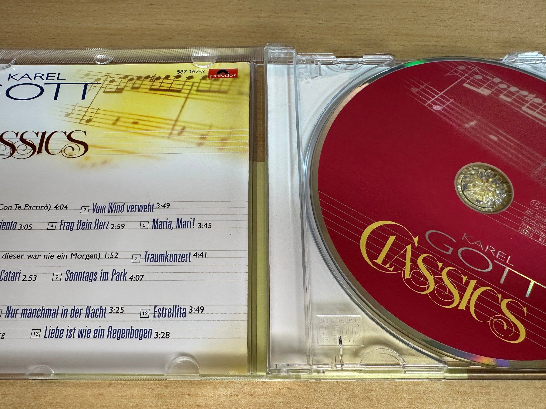 CD: L8 Karel Gott – Classics – Usato da Rikon im Tösstal venduto da Alpenmutz 2