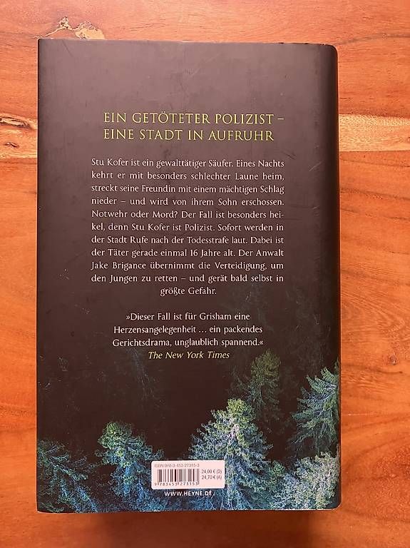 Libri: Der Polizist von John Grisham – Usato da Winterthur venduto da horvath09 1