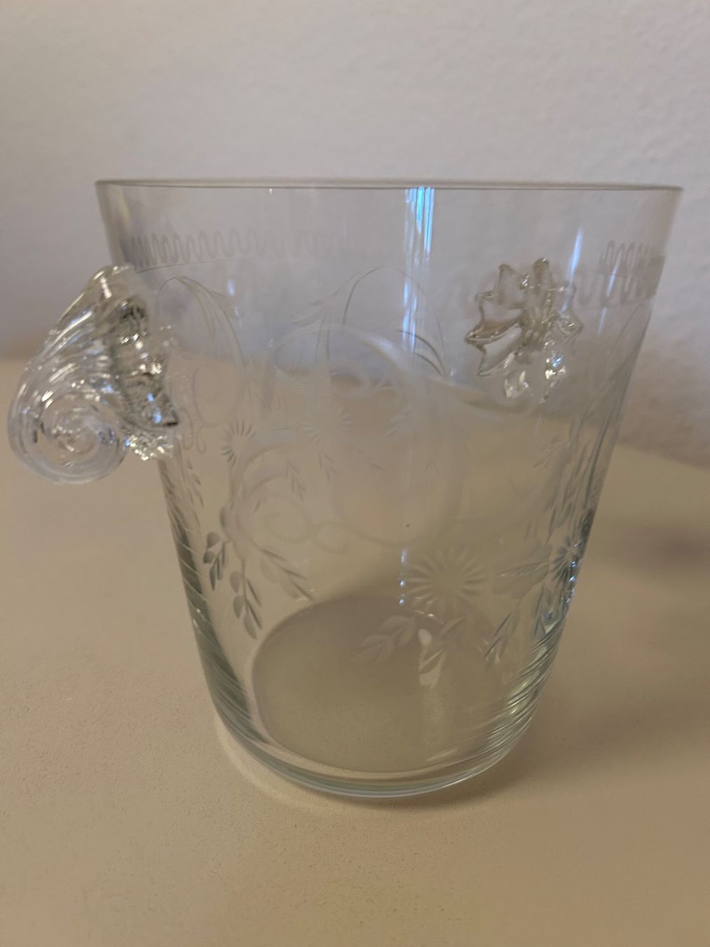 Verres: Wunderschöner Eisbehälter/ Eiskühler aus Glas – D'occasion à Rorschacherberg par Svebe 6