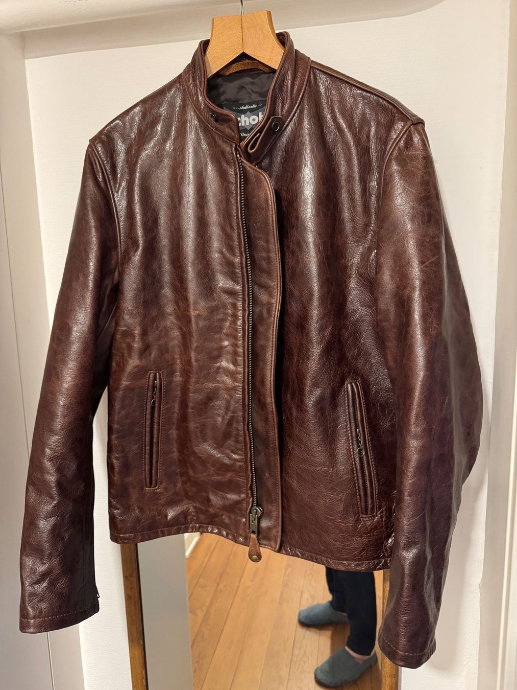 Giacche: Lederjacke Schott USA – Nuovo (secondo la descrizione) da Winterthur venduto da Tools8
