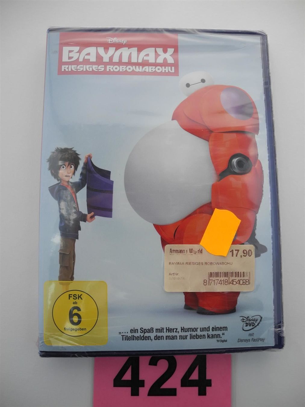 Tutti i DVDs: Disney DVD Baymax, Nr. 424 – Nuovo e nell'imballaggio originale da Kottwil venduto da Crazyrolf