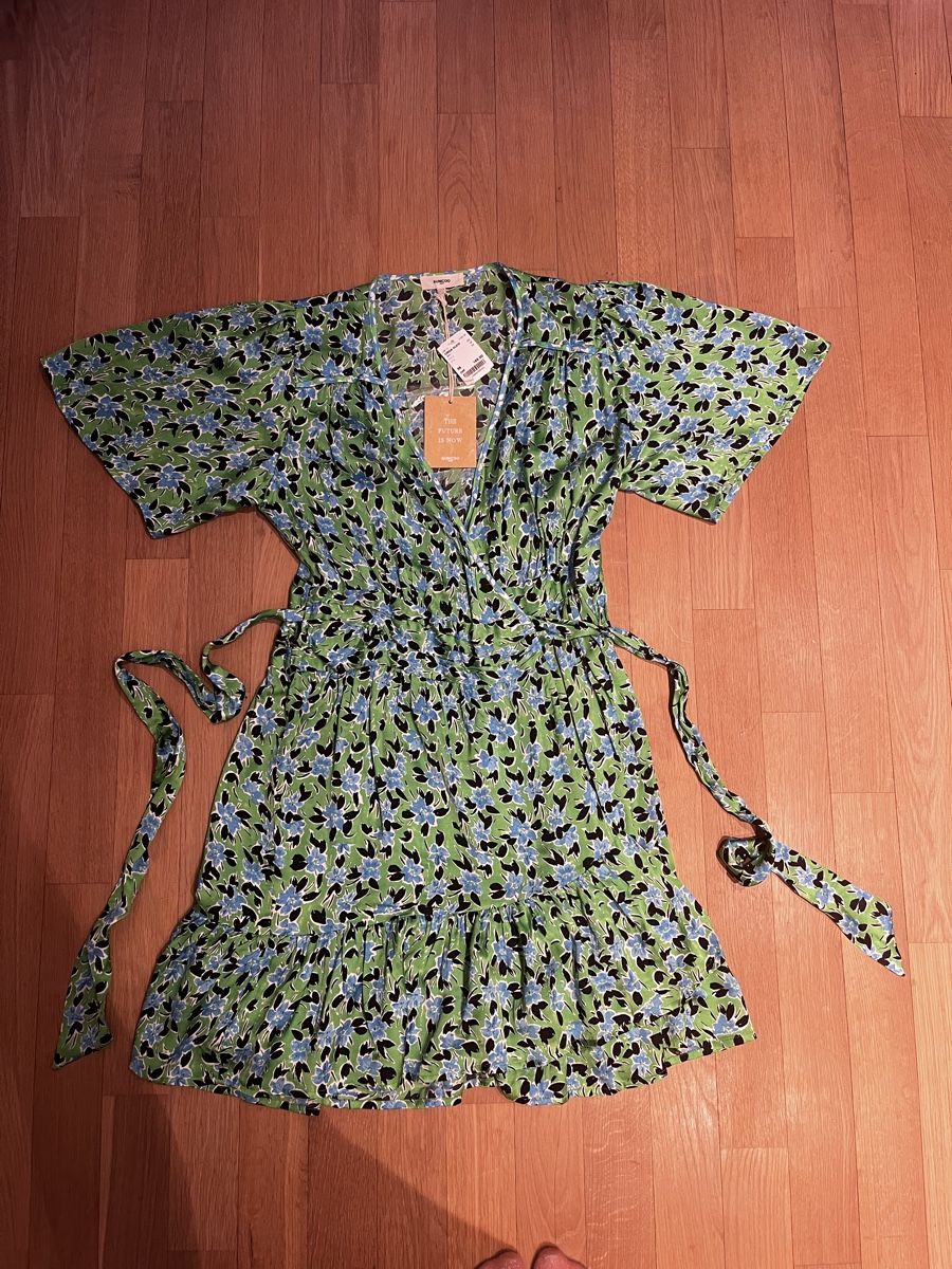 Suncoo Paris Kleid, 36, Wickelkleid, Sommerkleid, (Neu und