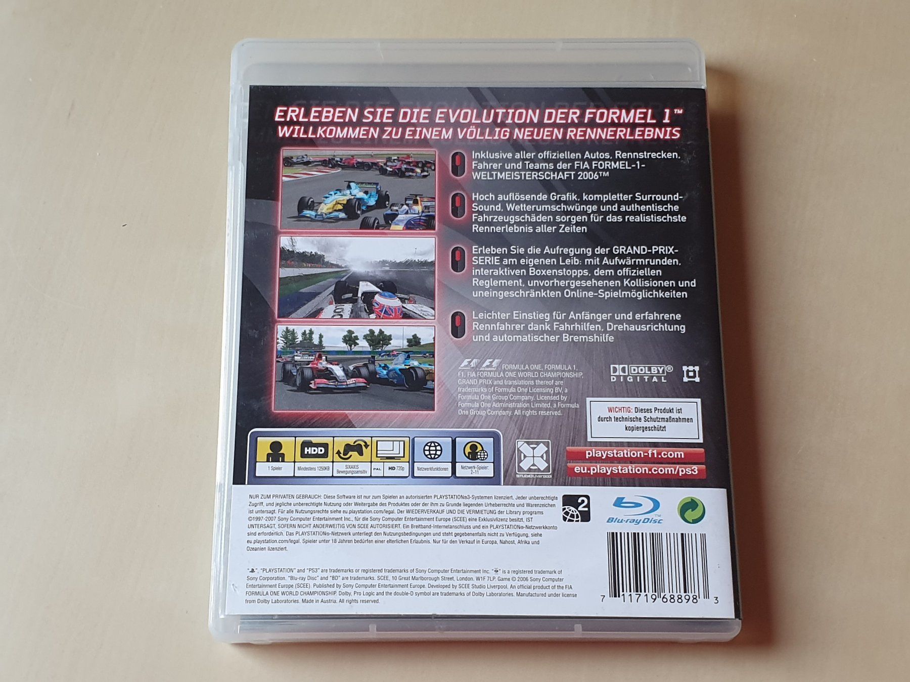 Sony Spiele: F1 Formula One Championship Edition – Gebraucht aus Stansstad von collectorsshop 1