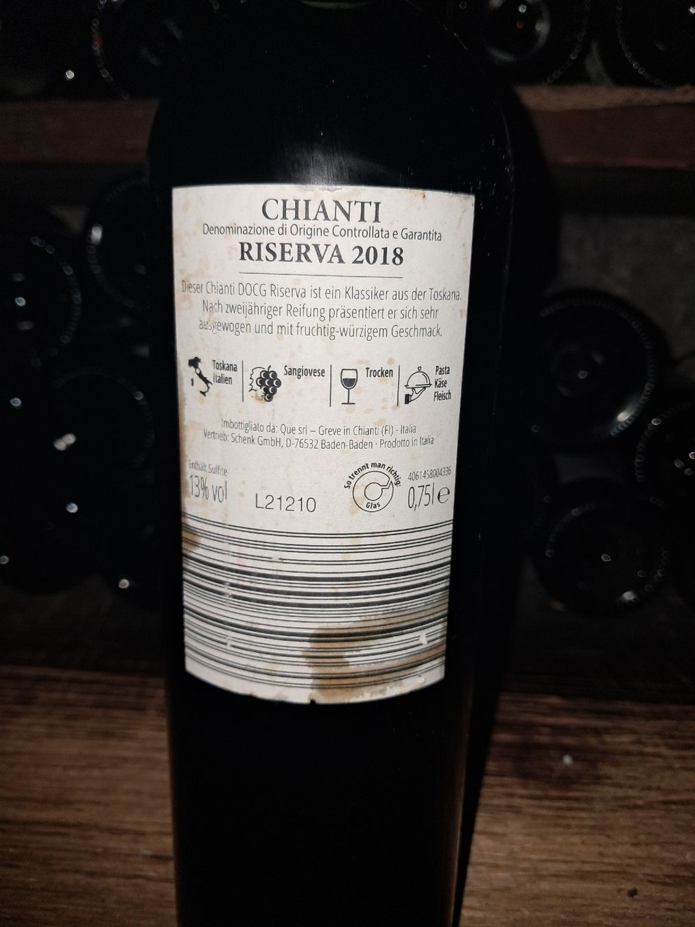 Wein: Chianti Riserva DOCG 2018 – Neu und originalverpackt aus Le locle von juliensaran 2