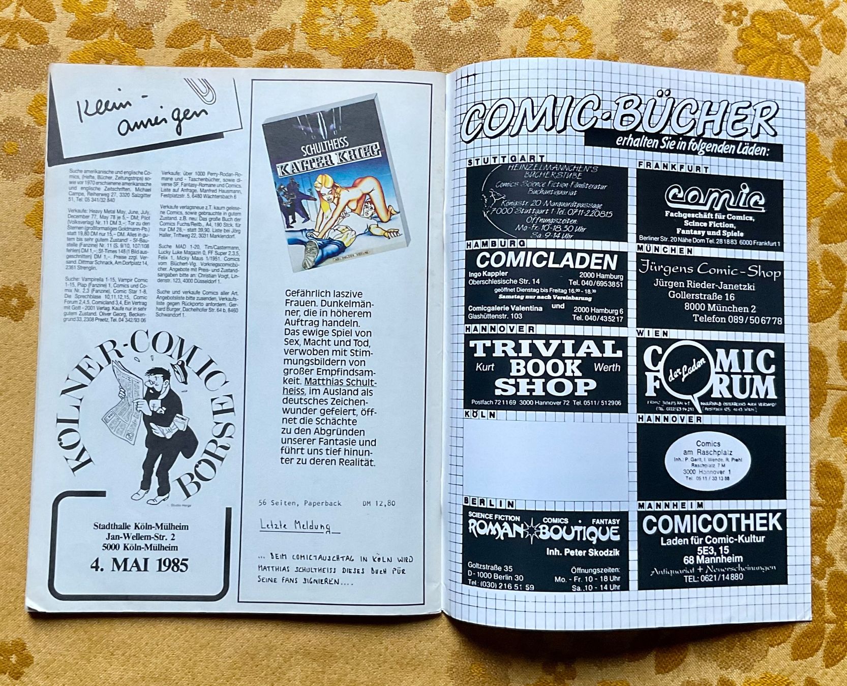 Fumetti: Cosmics Heft Nr 5 von 1985 ? – Usato da Endingen venduto da nathan05 8