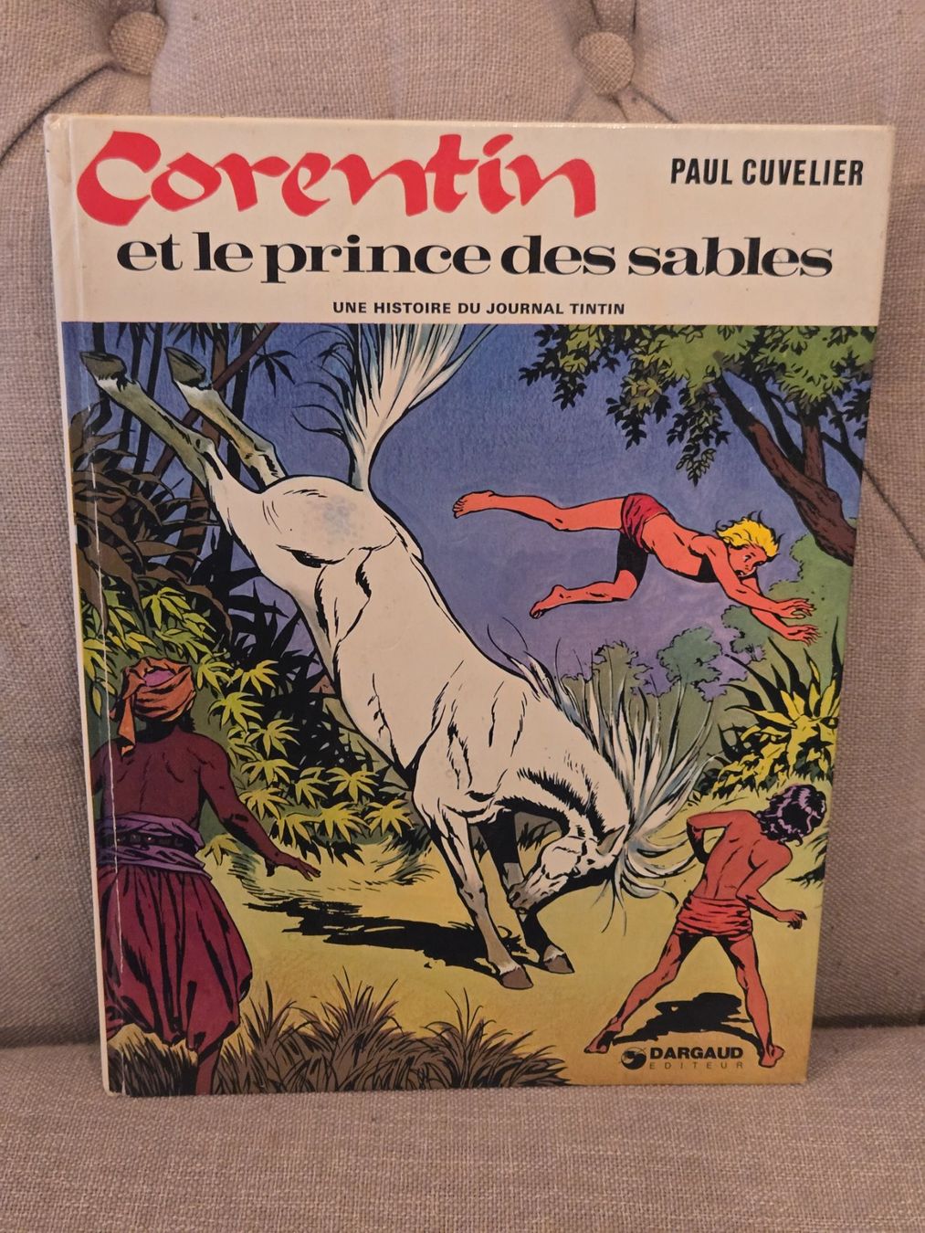 Comics: Corentin et le prince des sables – Gebraucht aus Crémines von Blakedrake