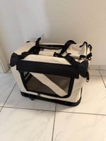 Hundebox faltbar S beige NEU