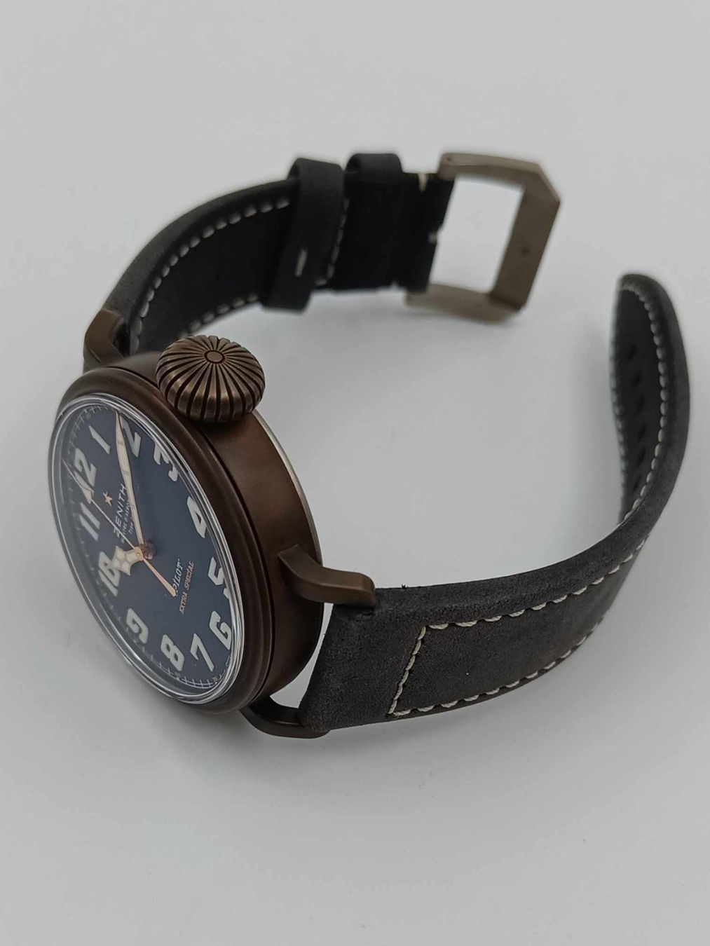 Zenith Orologi: ZENITH "PILOT TYPE 20 EXTRA SPECIAL" IN BRONZE – Nuovo (secondo la descrizione) da Luzern venduto da EdiGem 8