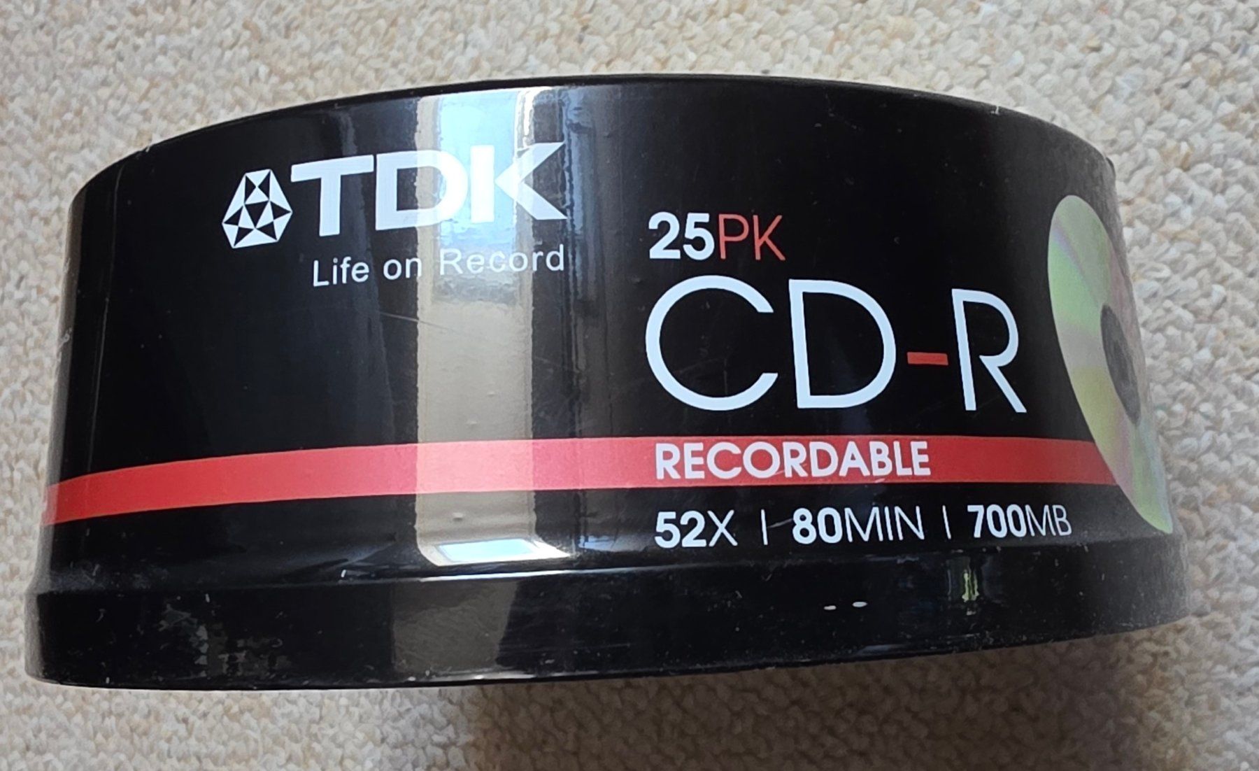 CD & DVD vergini: TDK CD-R Rohlinge 25 Stck. – Nuovo e nell'imballaggio originale da Unterkulm venduto da falkennest01