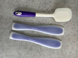 3 Stück WILTON Teigschaber Spachtel
