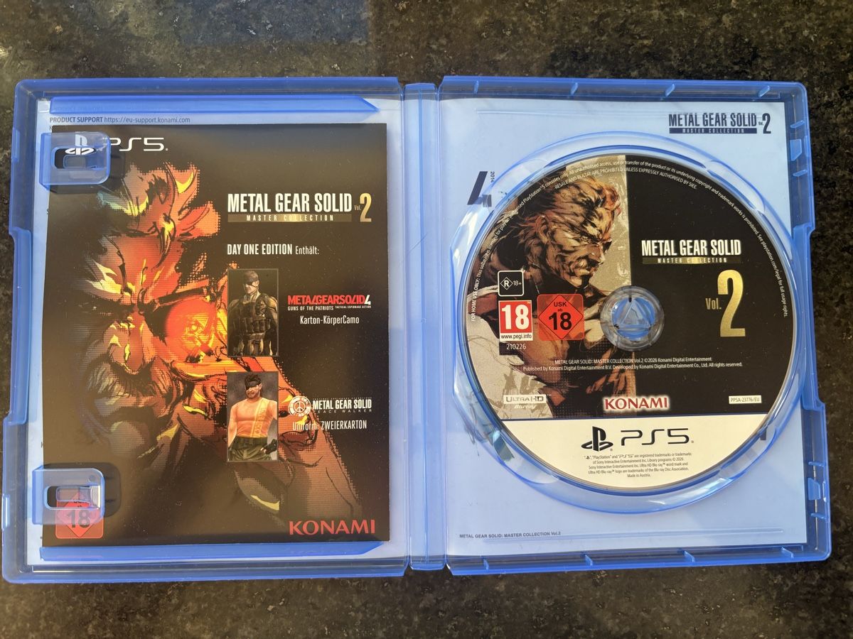 Giochi: Spiel Metal Gear Solid Master Collection Vol 2 PS5  – Usato da Bühler venduto da fab_5x87 2